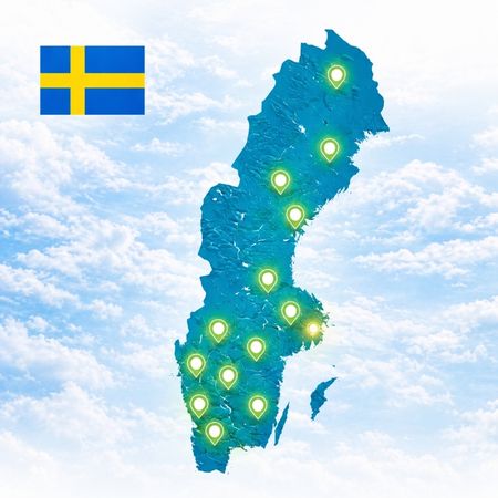 Skräpbil bortforsling i hela Sverige med täckning i flera städer